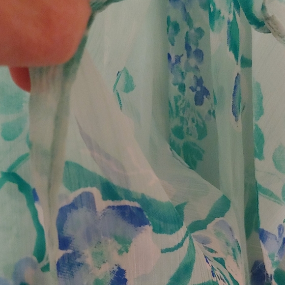 Sea shades blouse - Picture 3 of 4